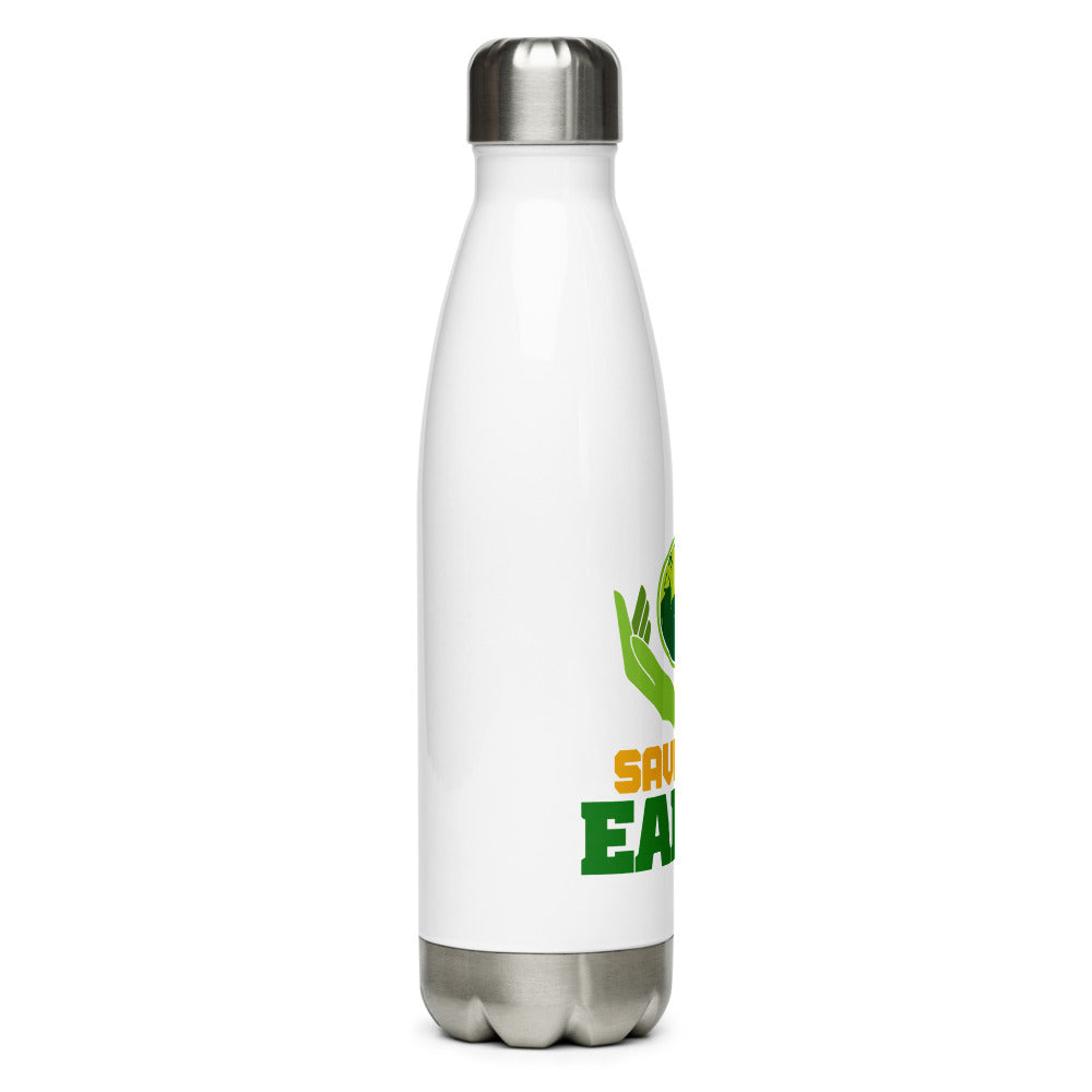 SAVE THE EARTH - Stainless Steel Water Bottle