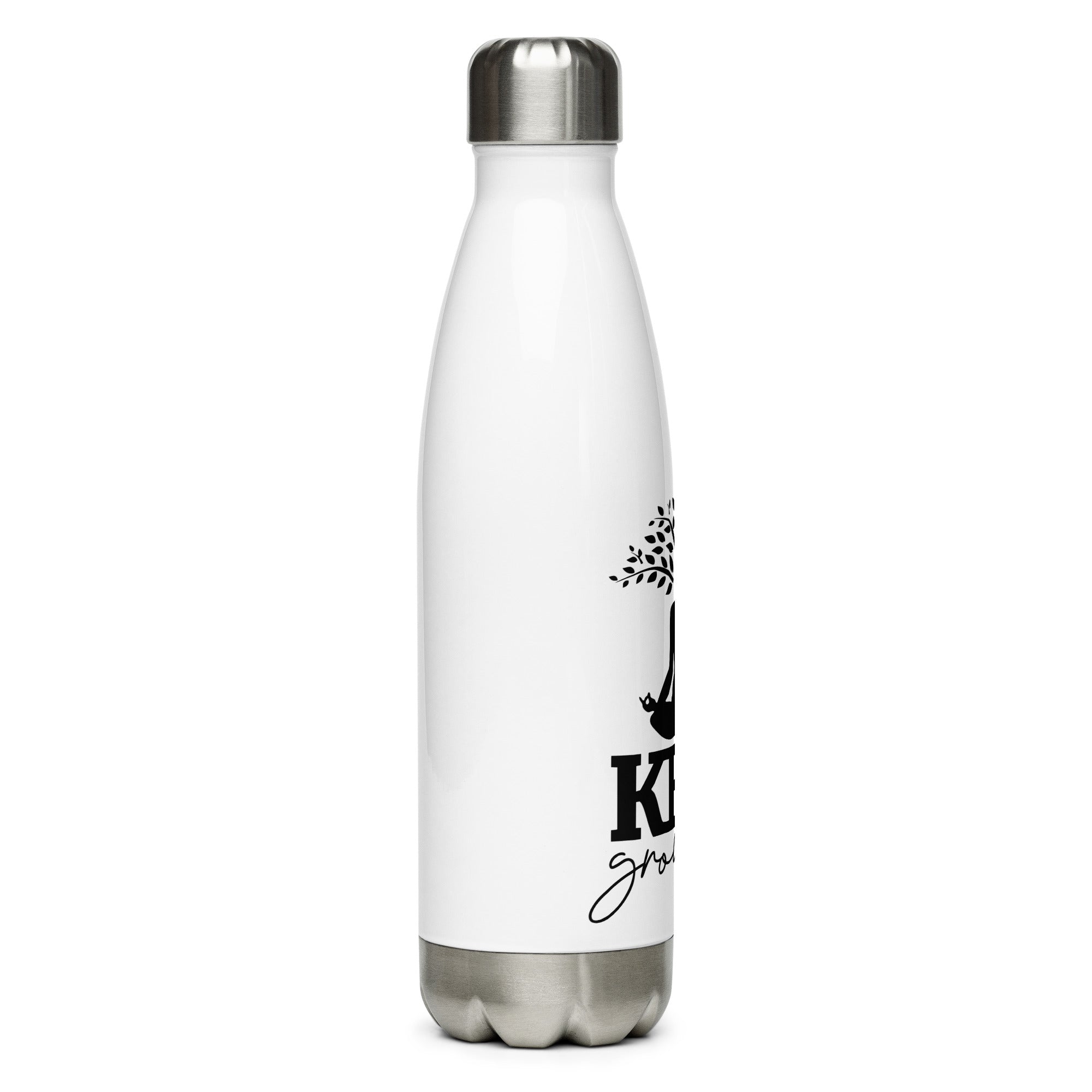 KEEP GROWING - Stainless Steel Water Bottle