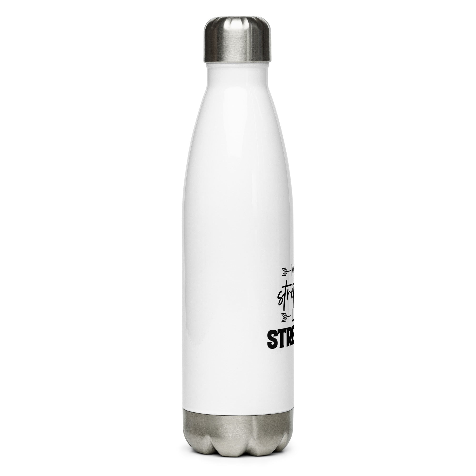 MORE STRETCHING LESS STRESSING - Stainless Steel Water Bottle
