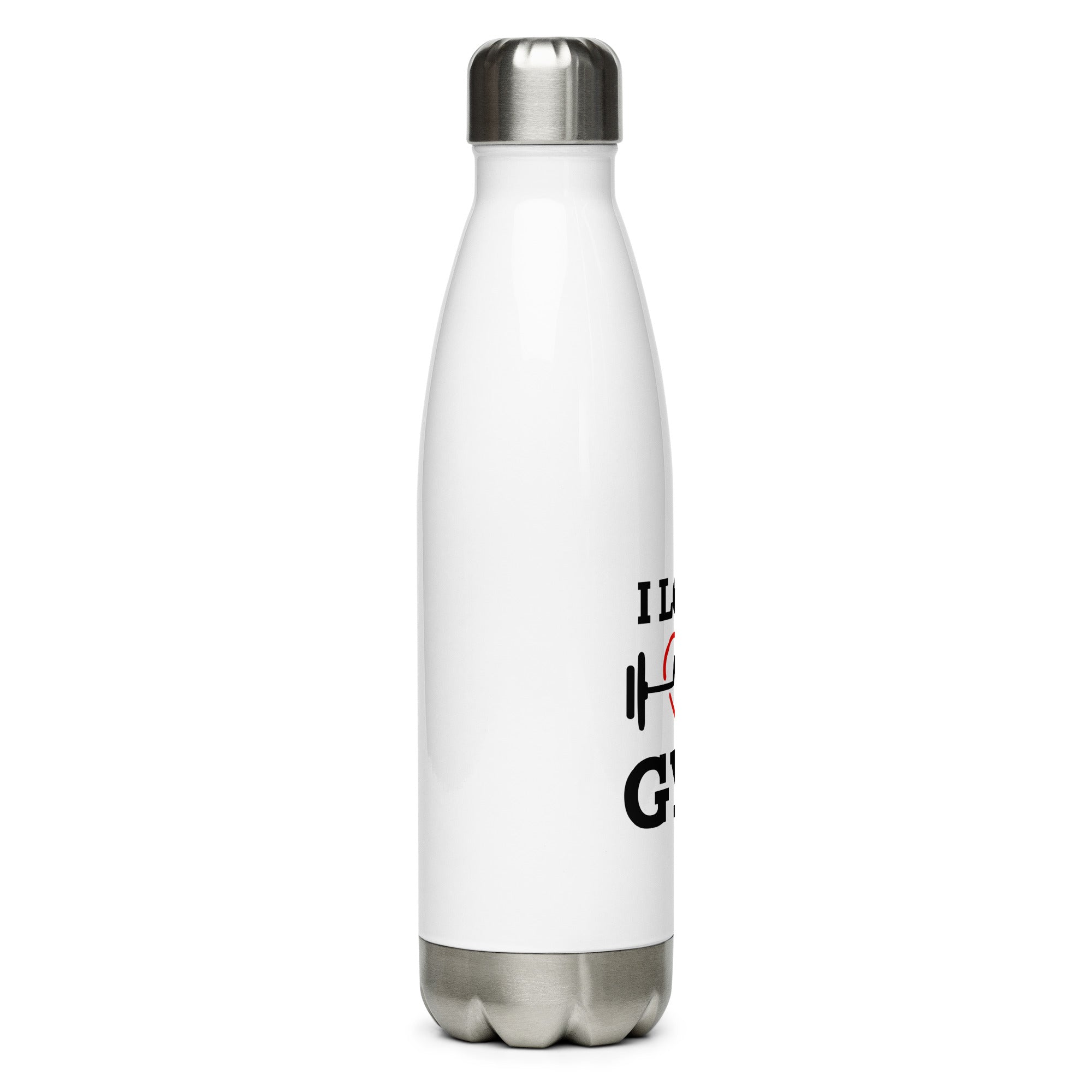 I LOVE GYM - Stainless Steel Water Bottle