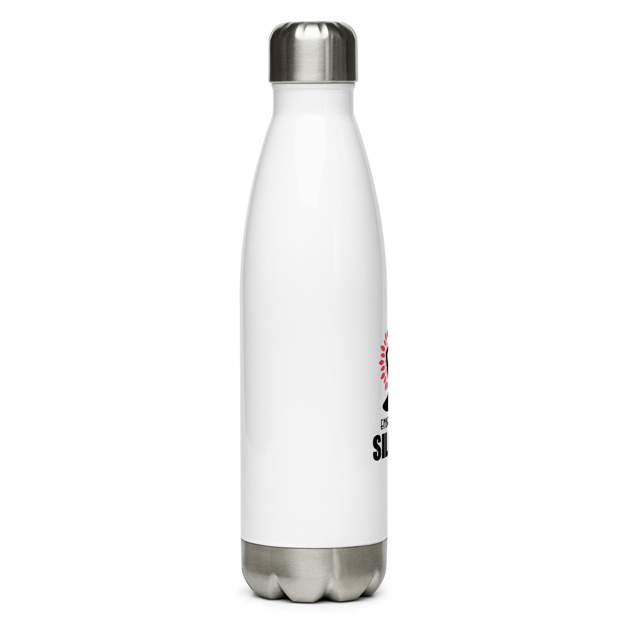 EMBRACE THE SILENCE - Stainless Steel Water Bottle