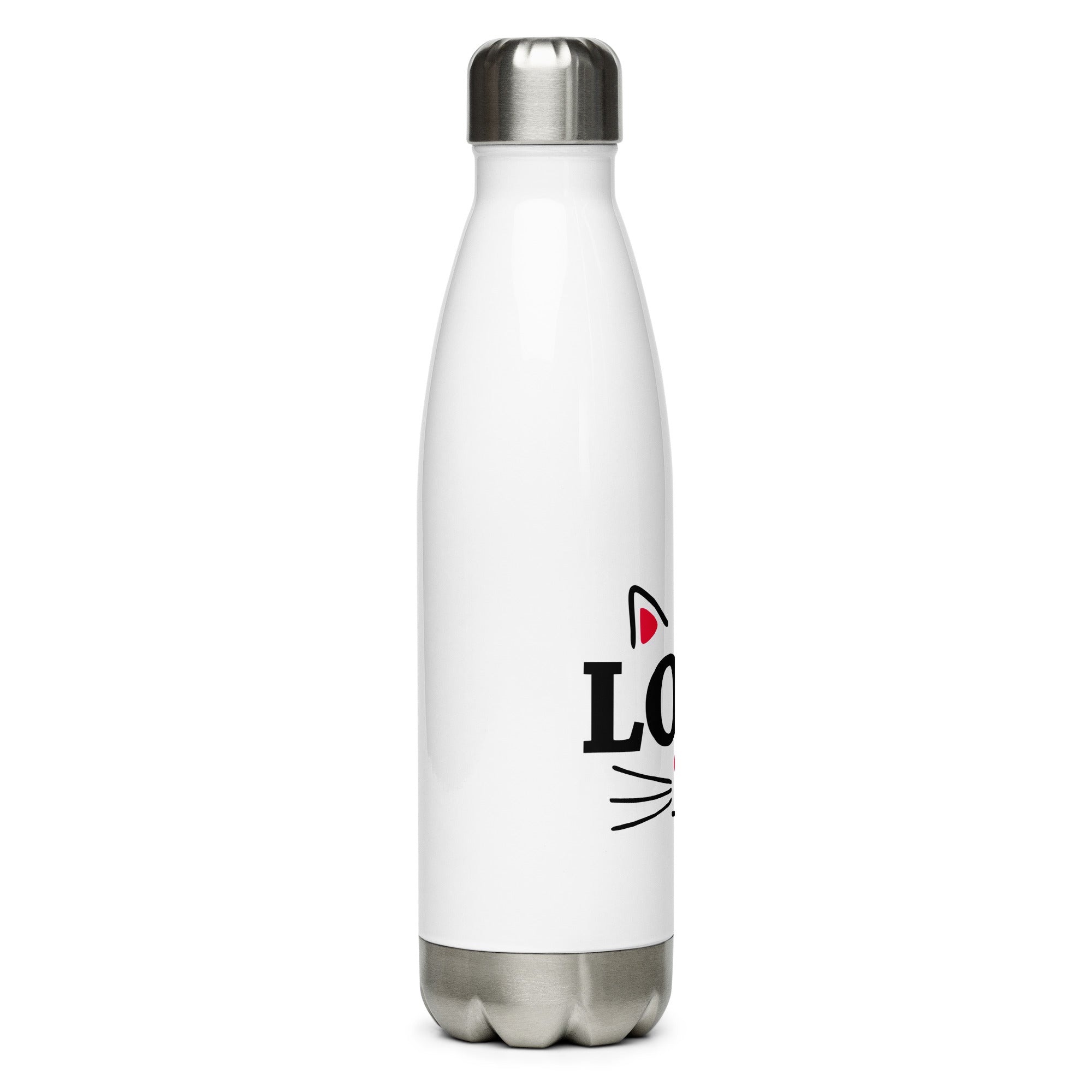 LOVE CATS - Stainless Steel Water Bottle