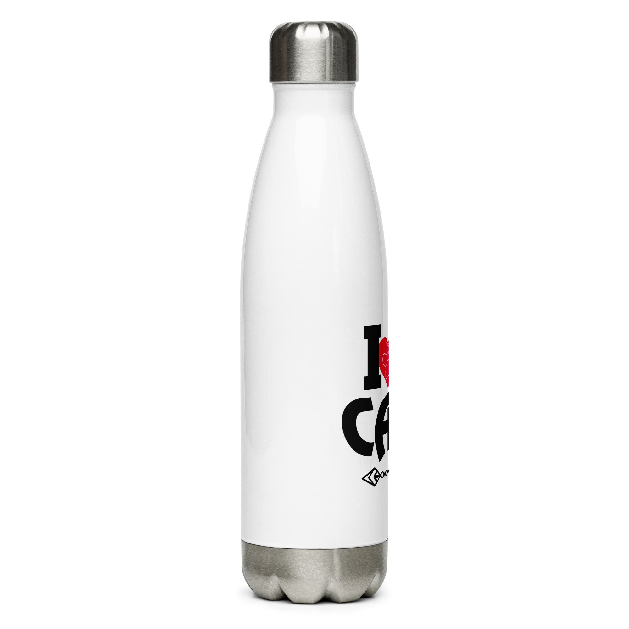 I LOVE CATS - Stainless Steel Water Bottle