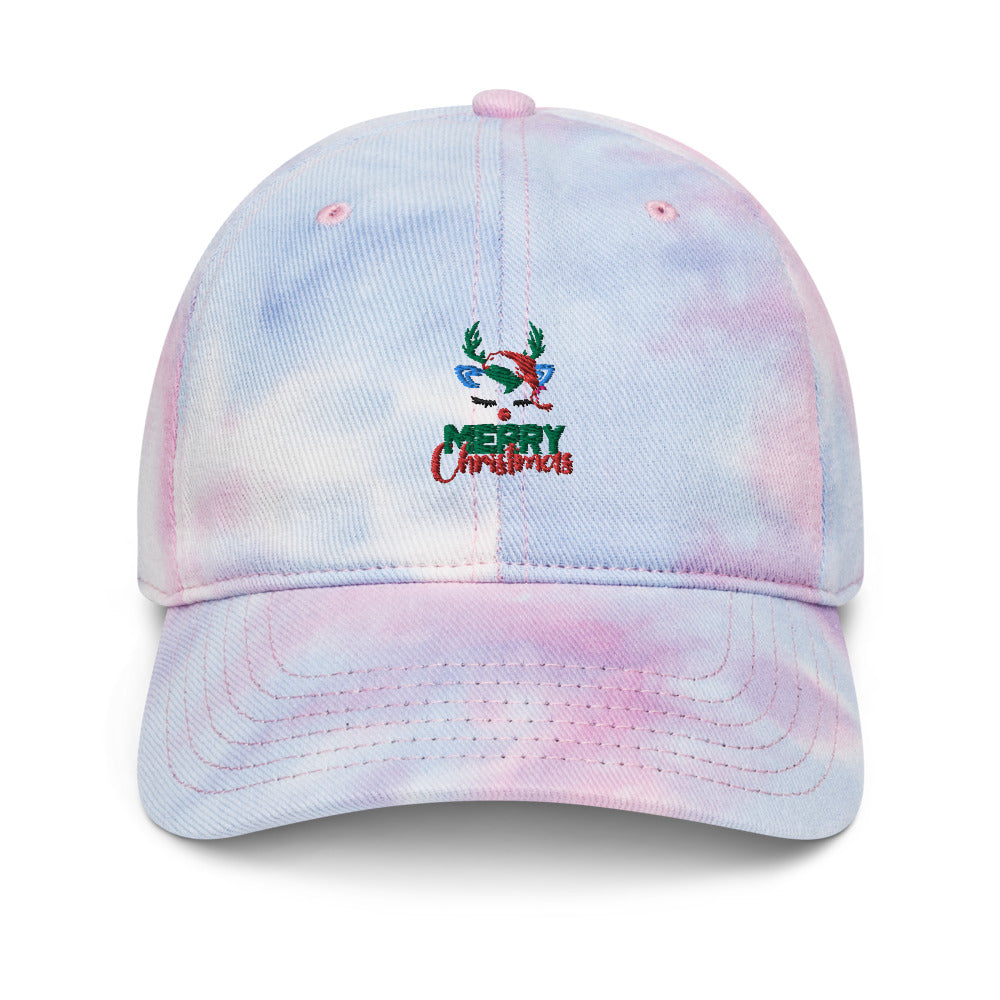 MERRY CHRISTMAS - Tie dye hat