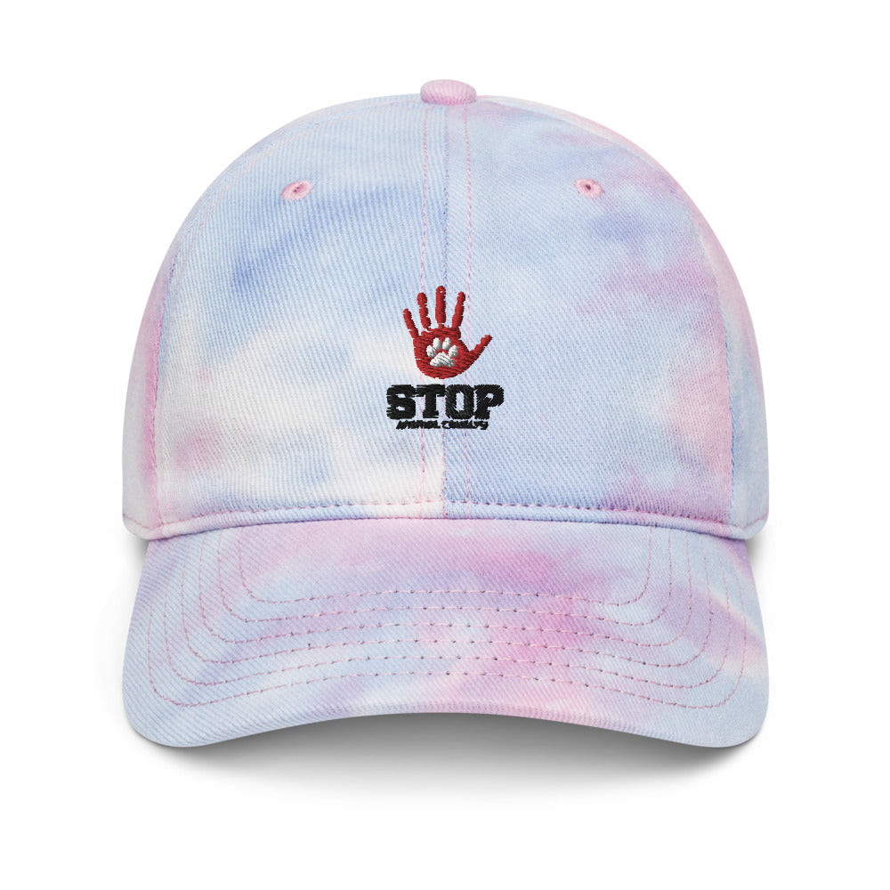 STOP ANIMAL CRUELTY - Tie dye hat