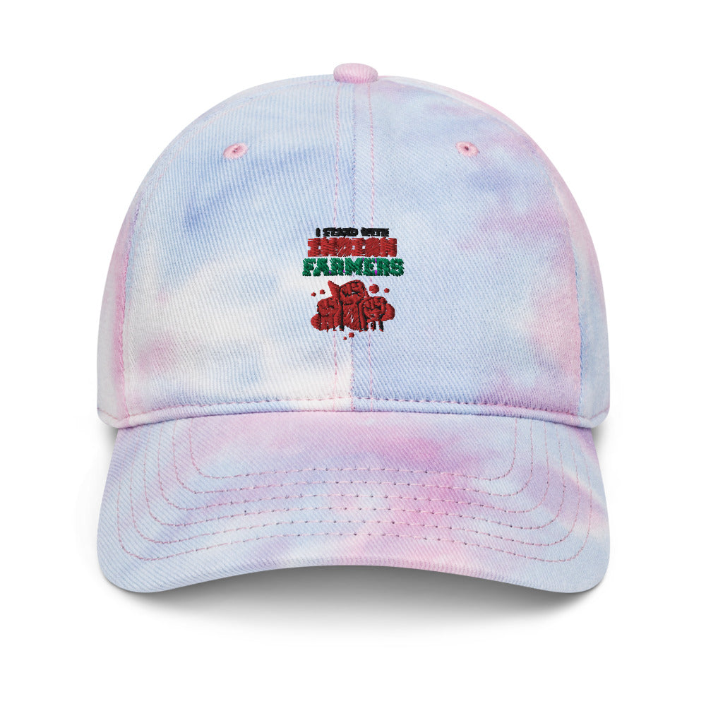 I STAND WITH INDIAN FARMERS - Tie dye hat