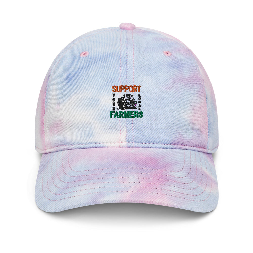 SUPPORT YOUR LOCAL FARMERS - Tie dye hat