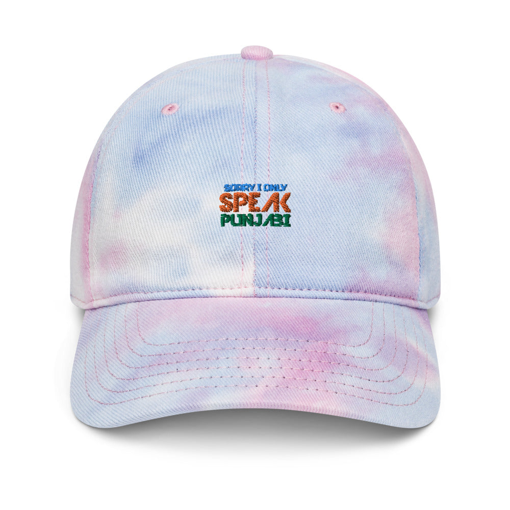 SORRY I ONLY SPEAK PUNJABI - Tie dye hat