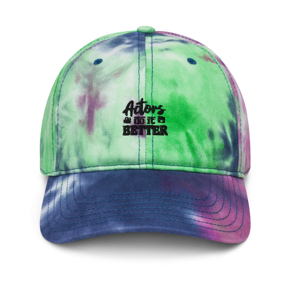 Actors do it better - Tie dye hat