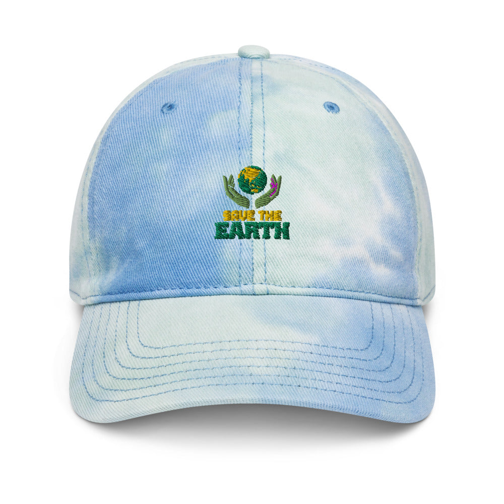 SAVE THE EARTH - Tie dye hat