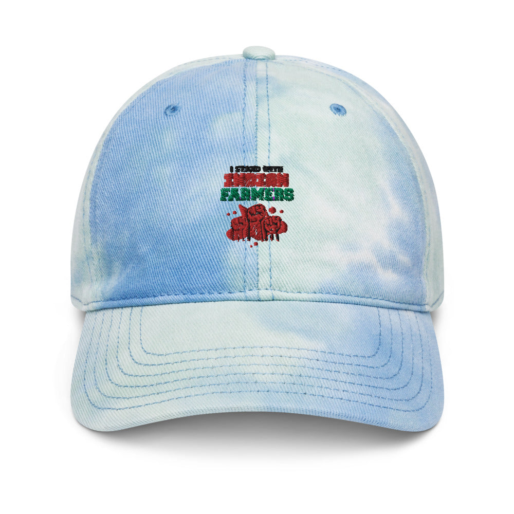 I STAND WITH INDIAN FARMERS - Tie dye hat