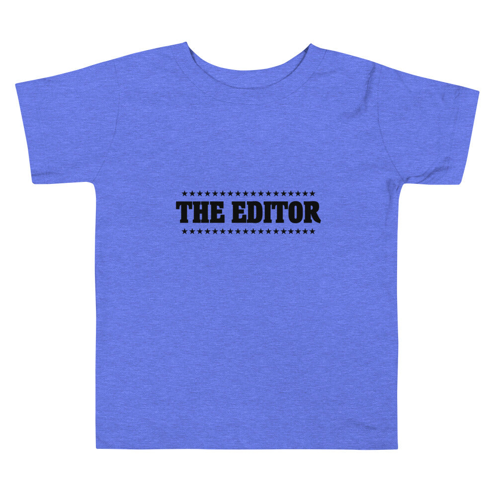 The Editor- Toddler Short Sleeve Tee