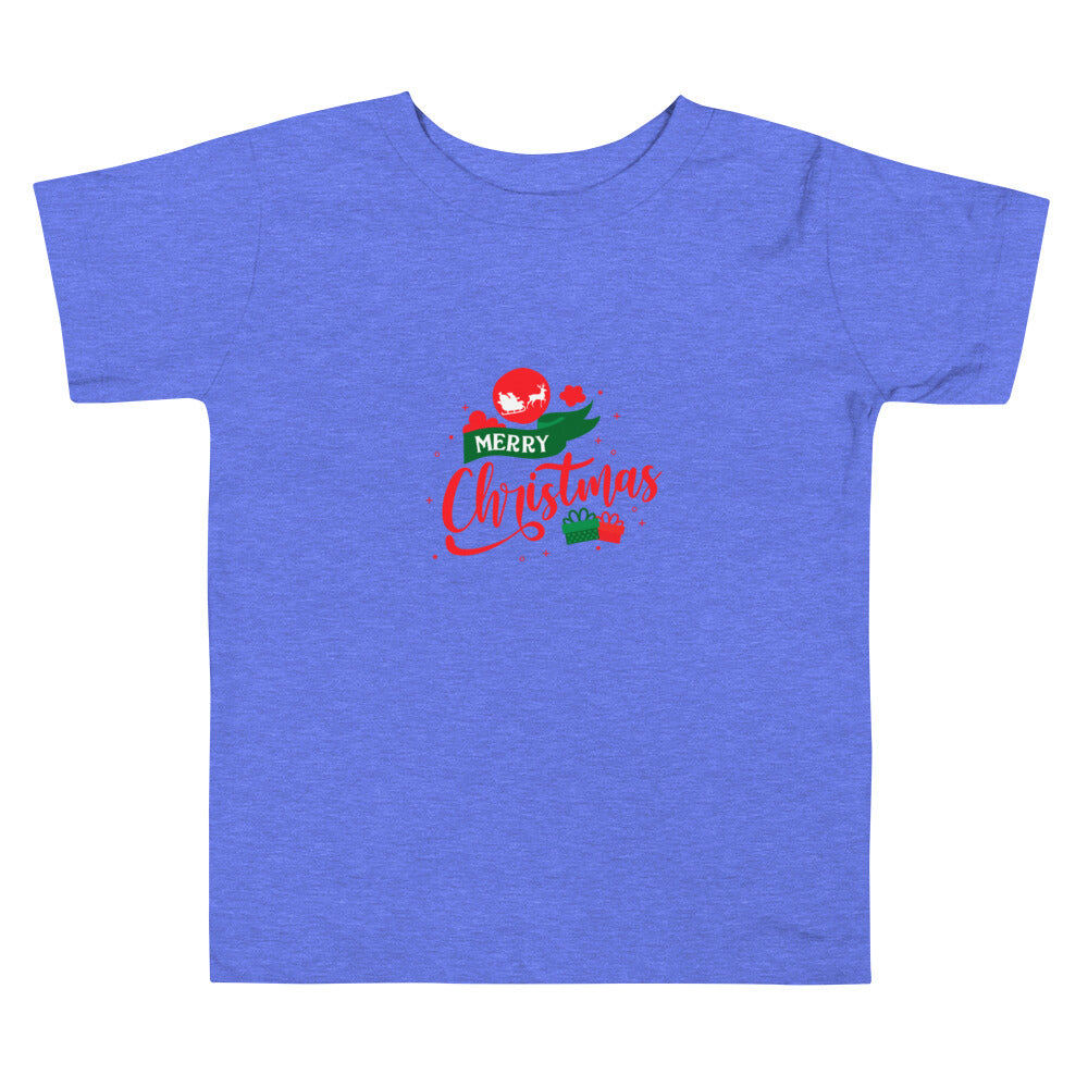 Merry Christmas- Toddler Short Sleeve Tee