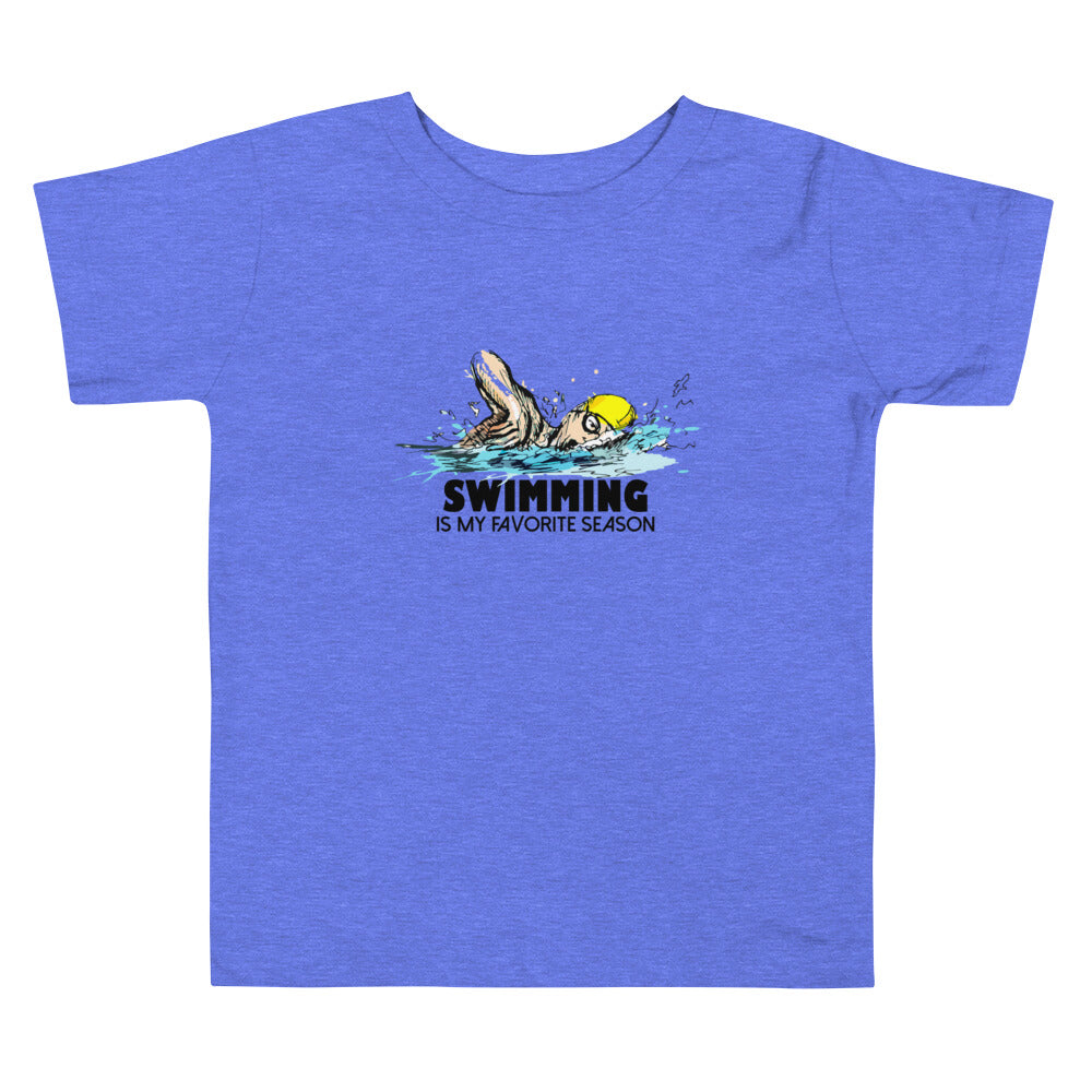 Swimming- Toddler Short Sleeve Tee