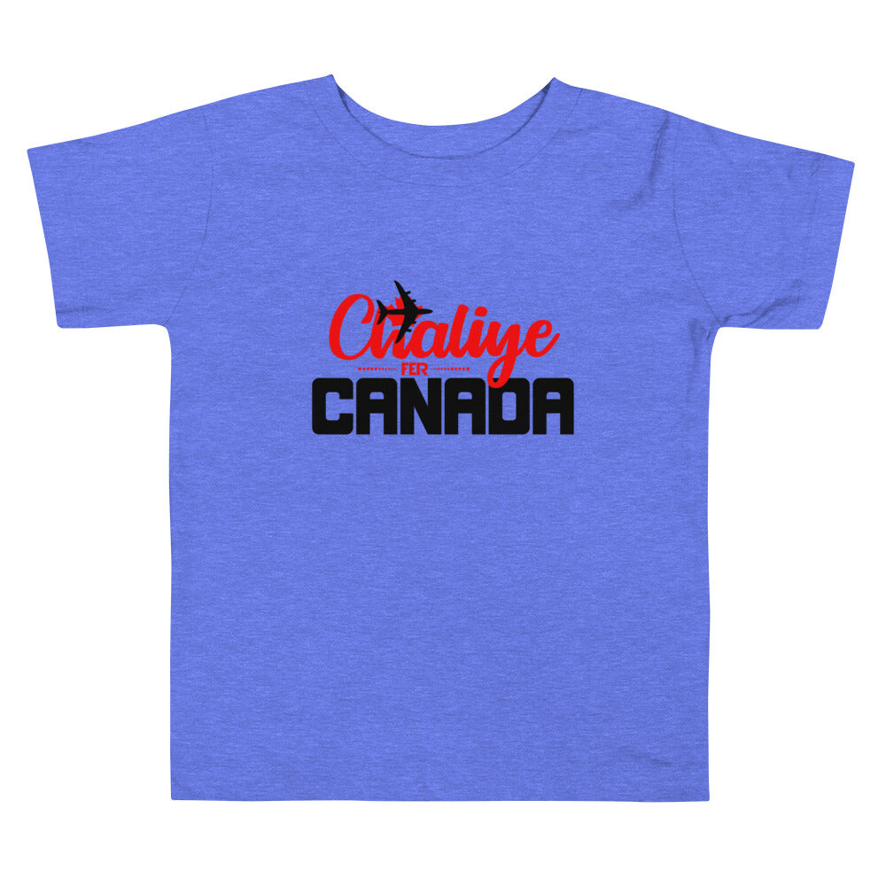 CHALIYE FER CANADA - Toddler Short Sleeve Tee