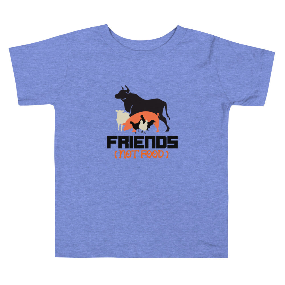 FRIENDS NOT FOOD - Toddler Short Sleeve Tee