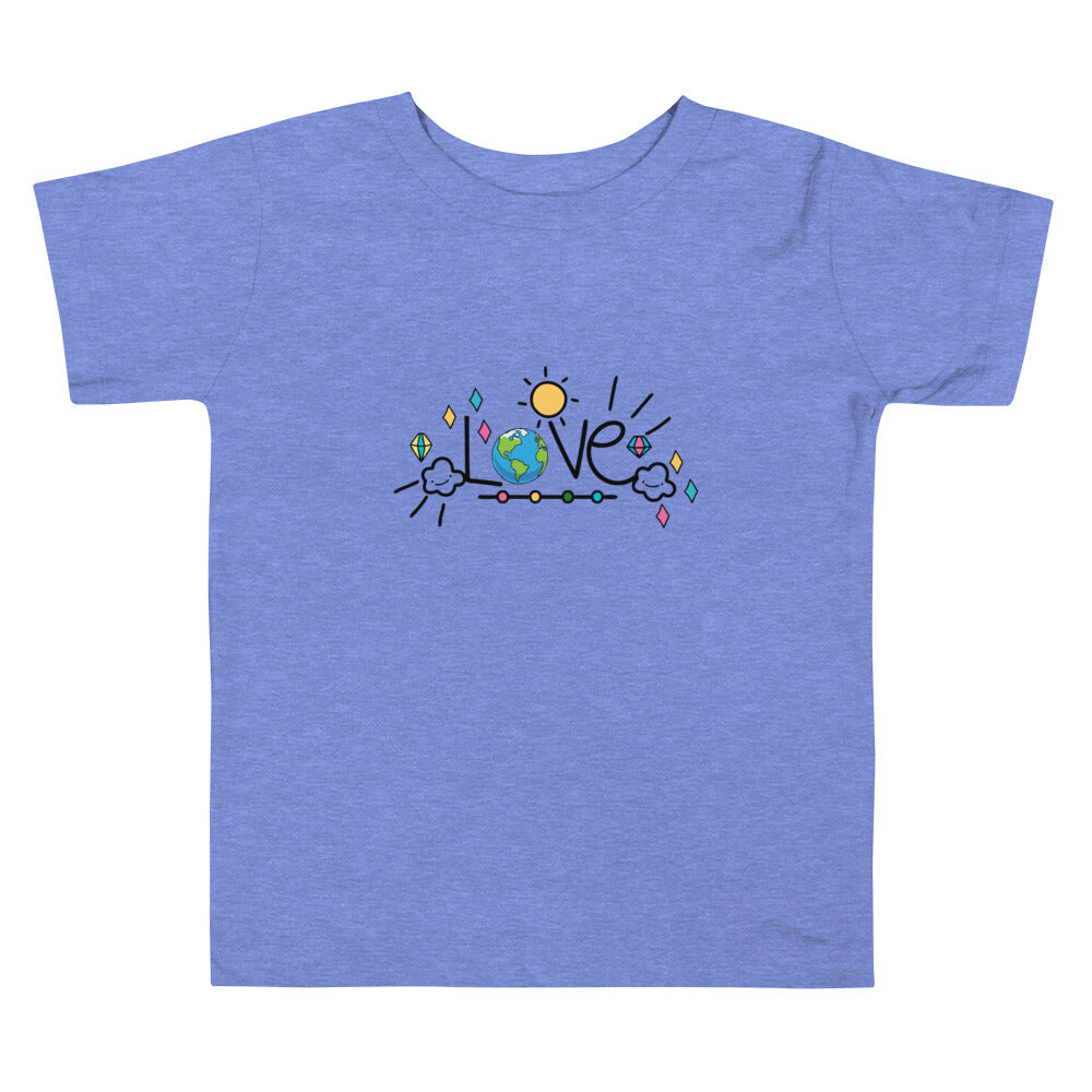 LOVE EARTH - Toddler Short Sleeve Tee