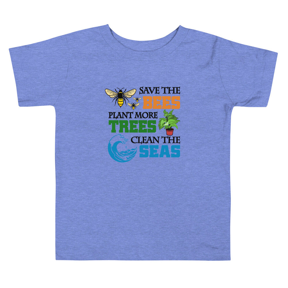 SAVE THE BEES - Toddler Short Sleeve Tee