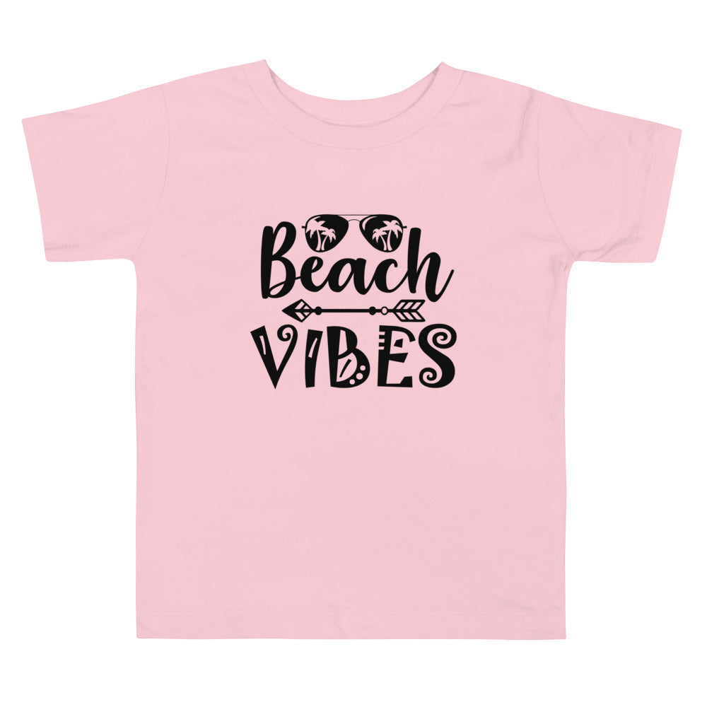 Beach Vibes- Toddler Short Sleeve Tee