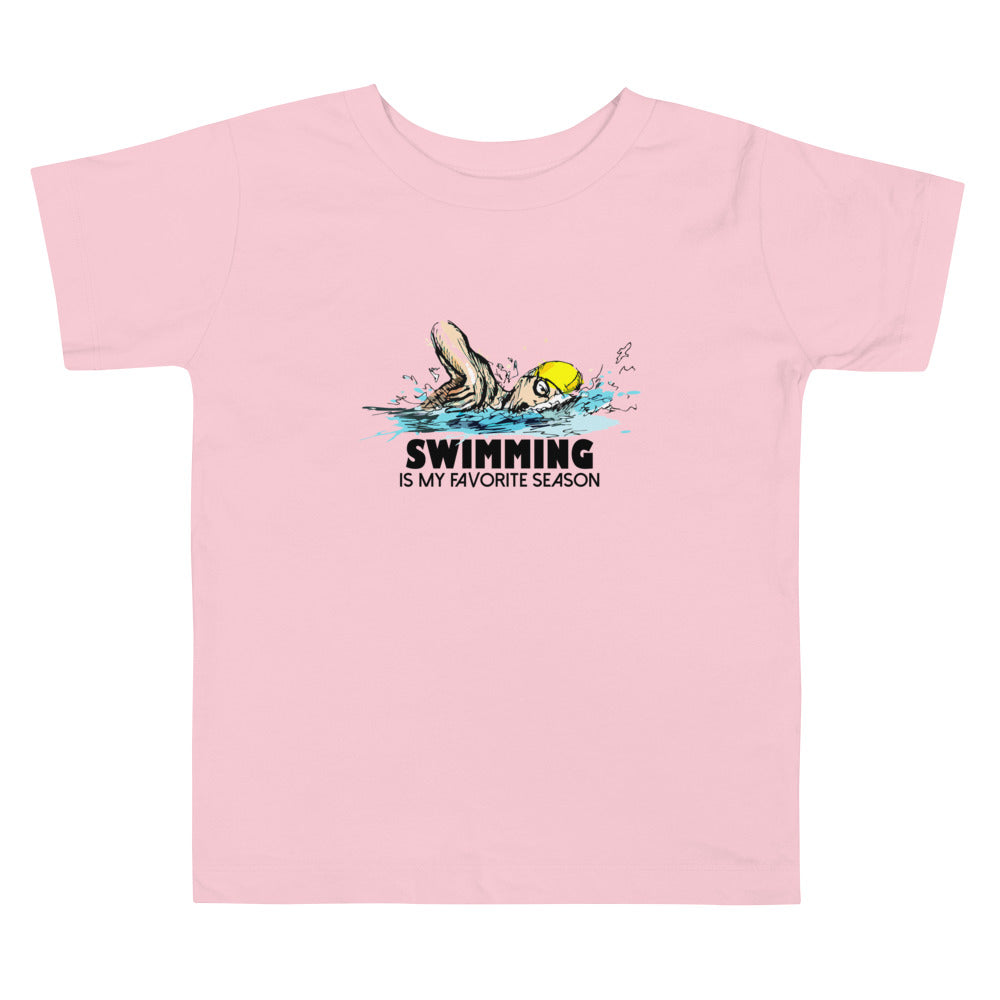 Swimming- Toddler Short Sleeve Tee