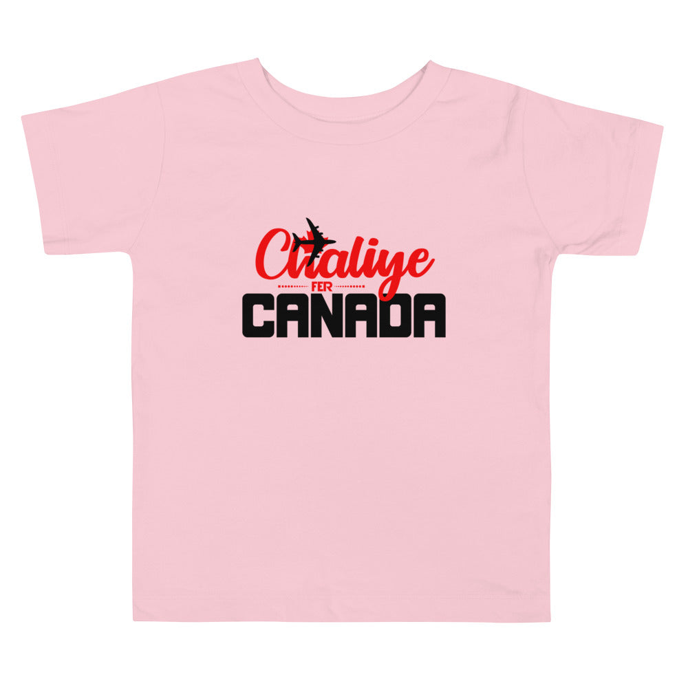 CHALIYE FER CANADA - Toddler Short Sleeve Tee