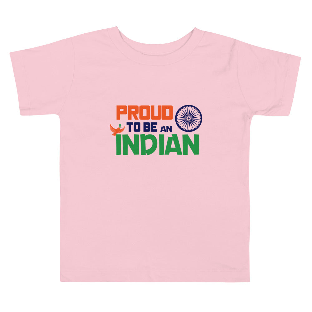 PROUD TO BE AN INDIAN - Toddler Short Sleeve Tee