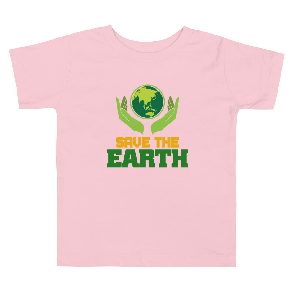 SAVE THE EARTH - Toddler Short Sleeve Tee