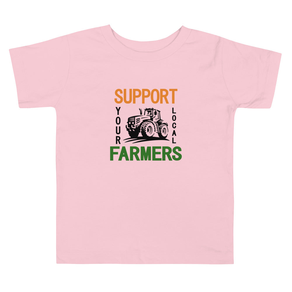 SUPPORT YOUR LOCAL FARMERS - Toddler Short Sleeve Tee