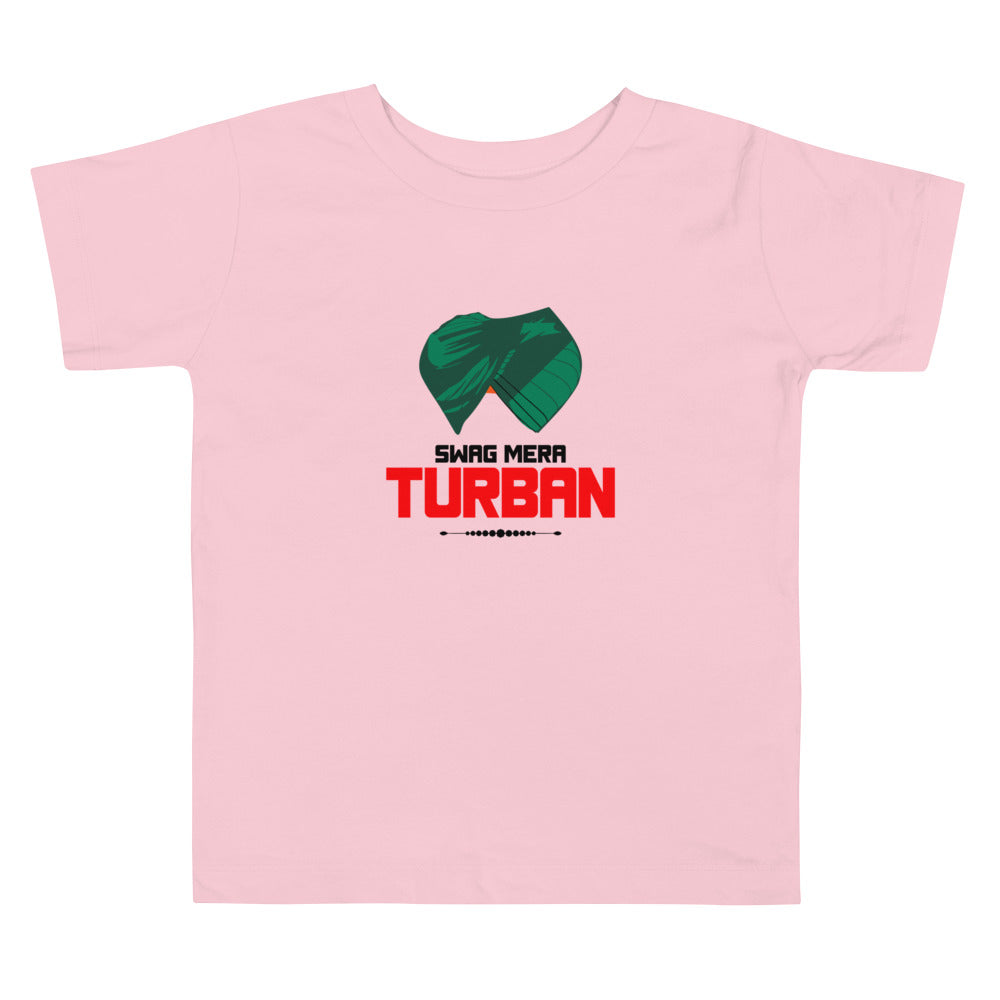 SWAG MERA TURBAN - Toddler Short Sleeve Tee