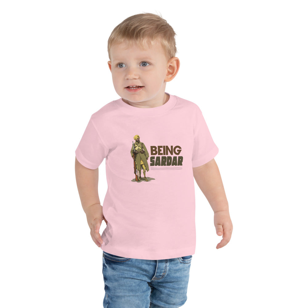 BEING SARDAR - Toddler Short Sleeve Tee