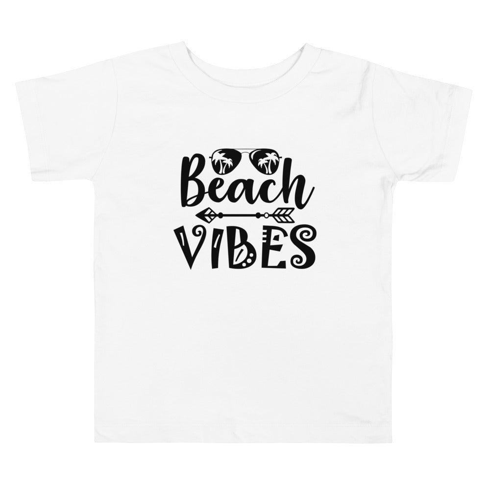 Beach Vibes- Toddler Short Sleeve Tee