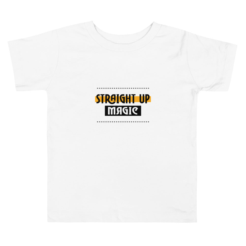 Straight up magic-- Toddler Short Sleeve Tee