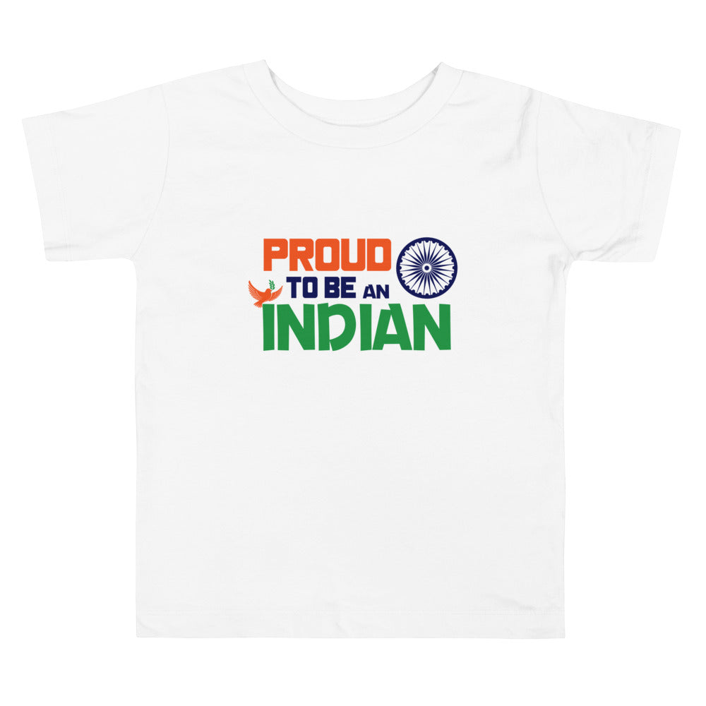PROUD TO BE AN INDIAN - Toddler Short Sleeve Tee