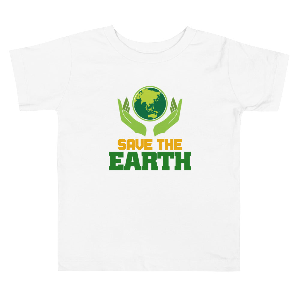 SAVE THE EARTH - Toddler Short Sleeve Tee