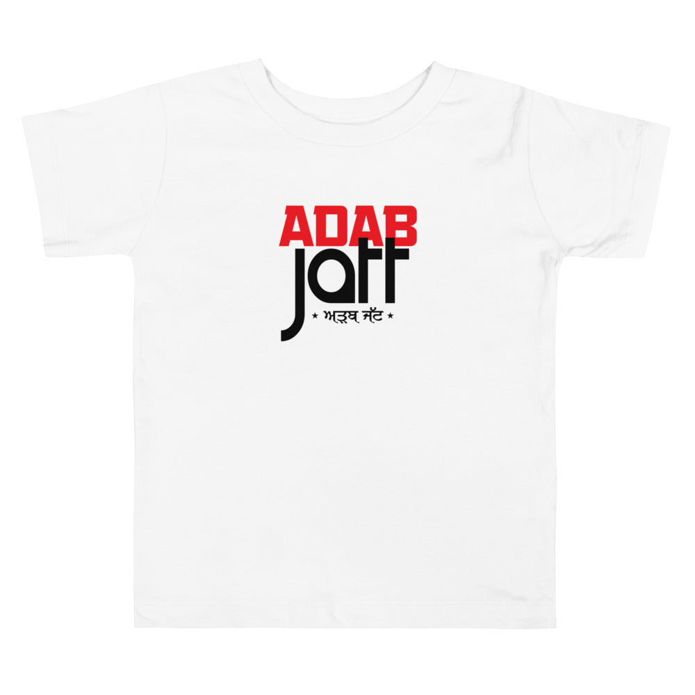 ADAB JATT - Toddler Short Sleeve Tee