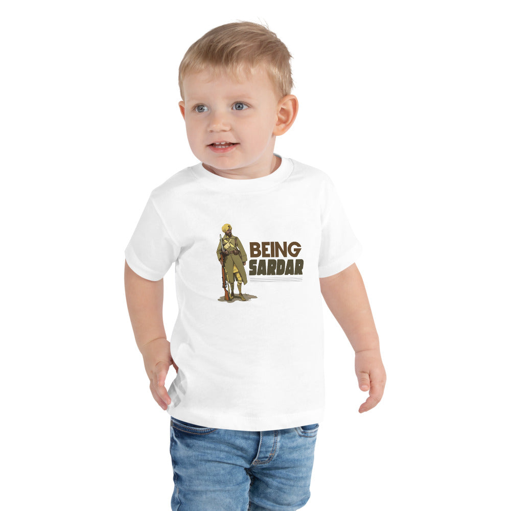 BEING SARDAR - Toddler Short Sleeve Tee