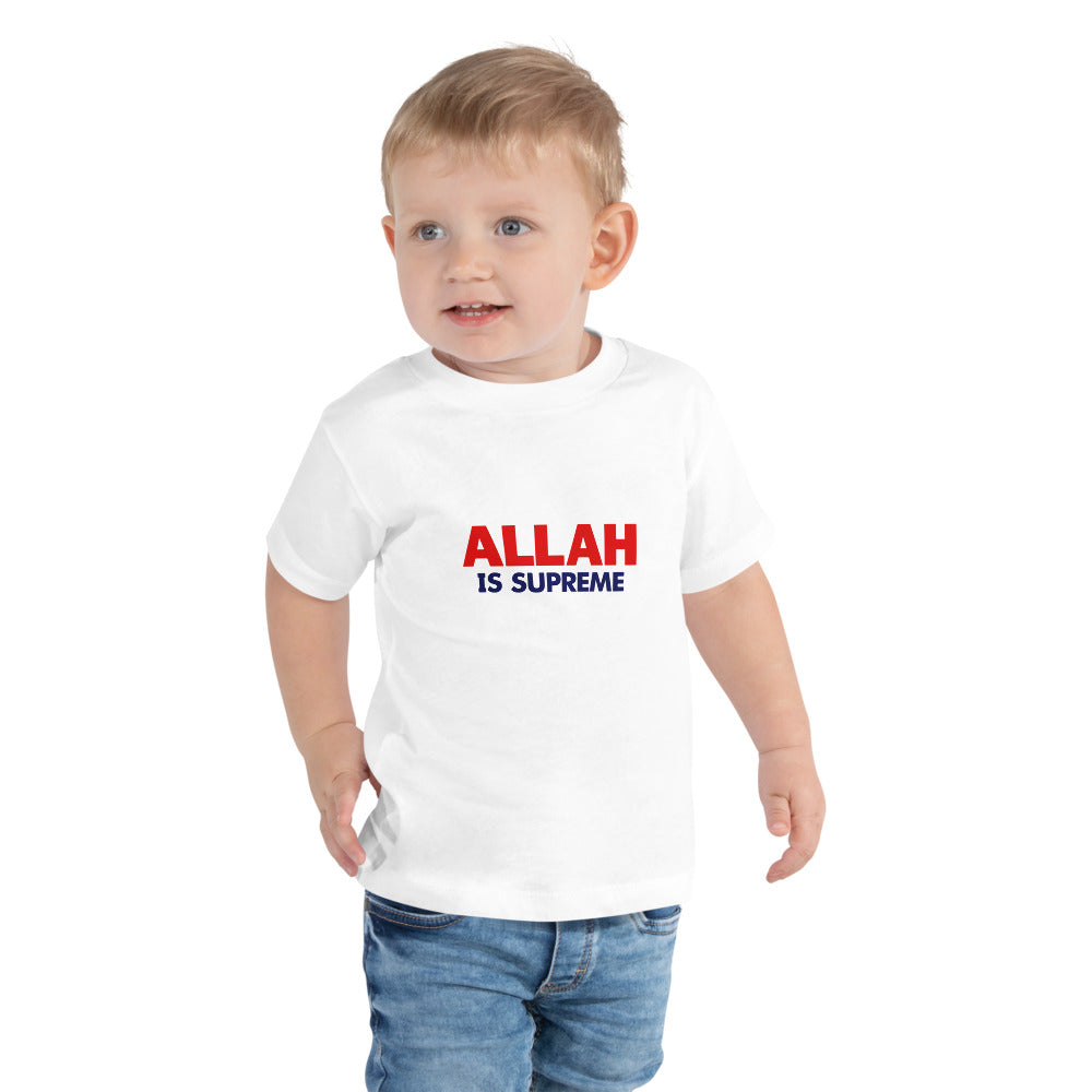 ALLAH IS SUPREME - Toddler Short Sleeve Tee