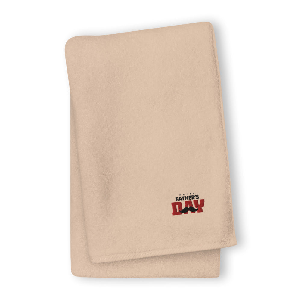 HAPPY FATHER'S DAY - Turkish cotton towel