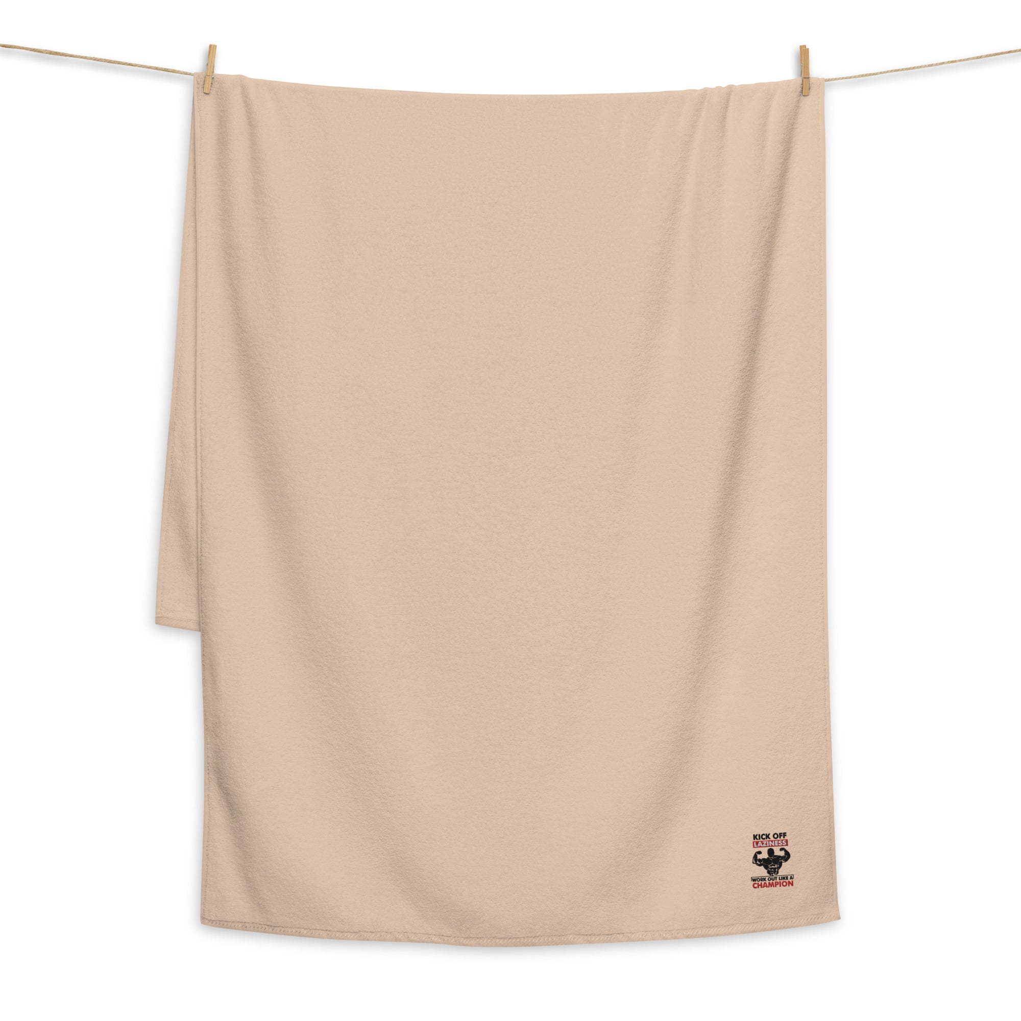 KICK OFF LAZINESS - Turkish cotton towel