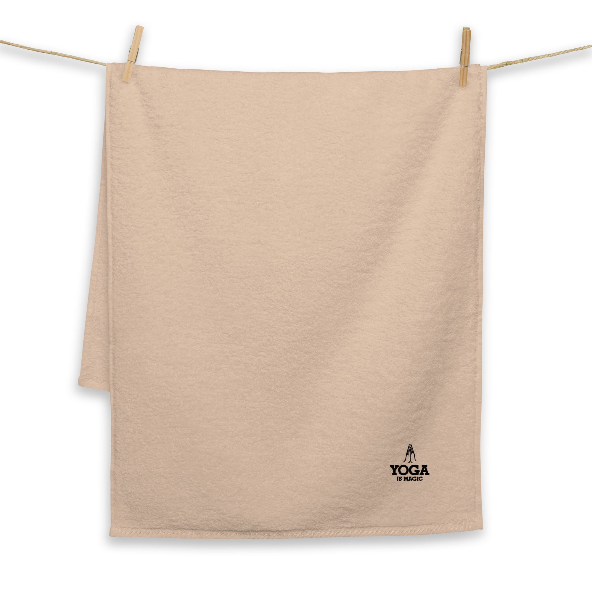 YOGA IS MAGIC - Turkish cotton towel