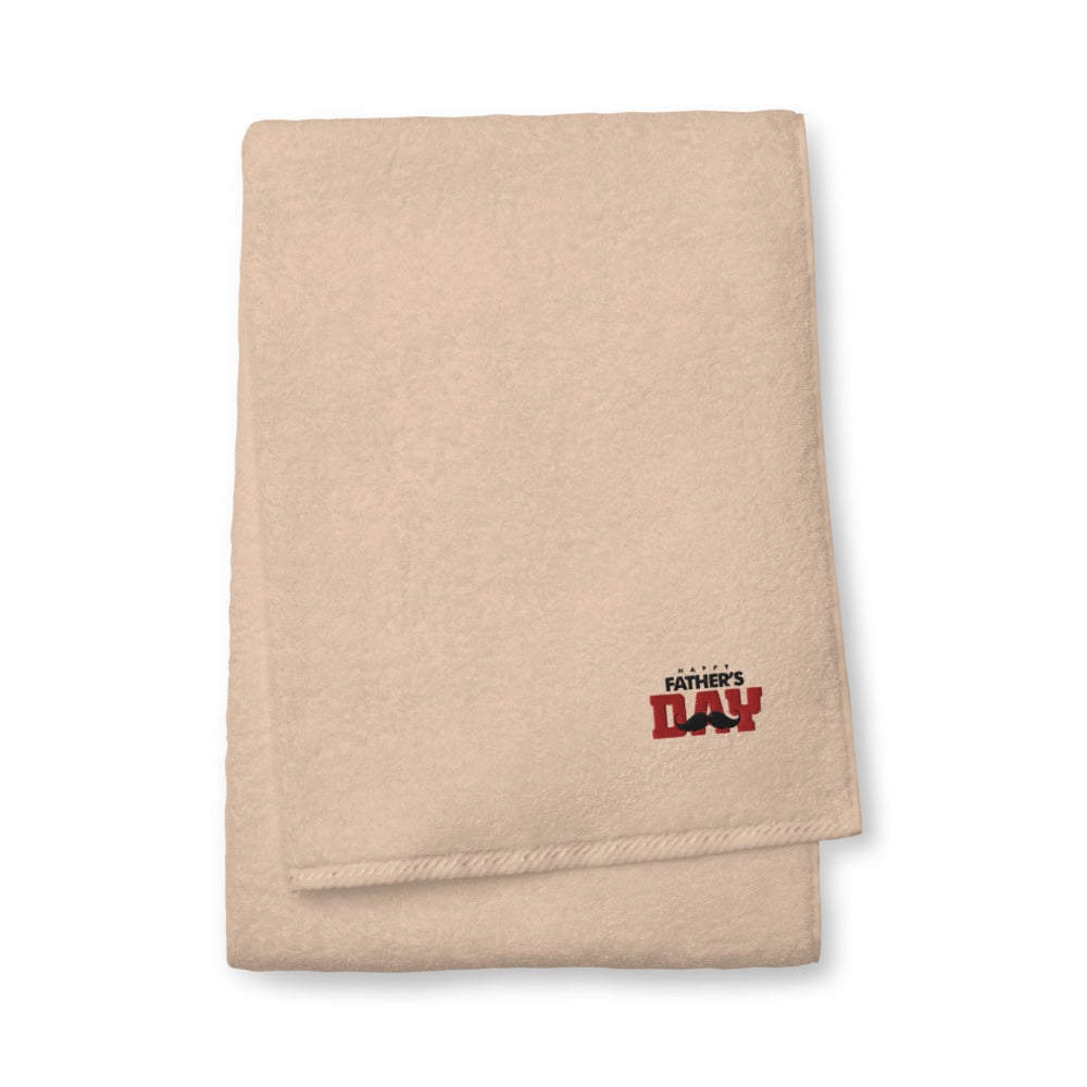 HAPPY FATHER'S DAY - Turkish cotton towel