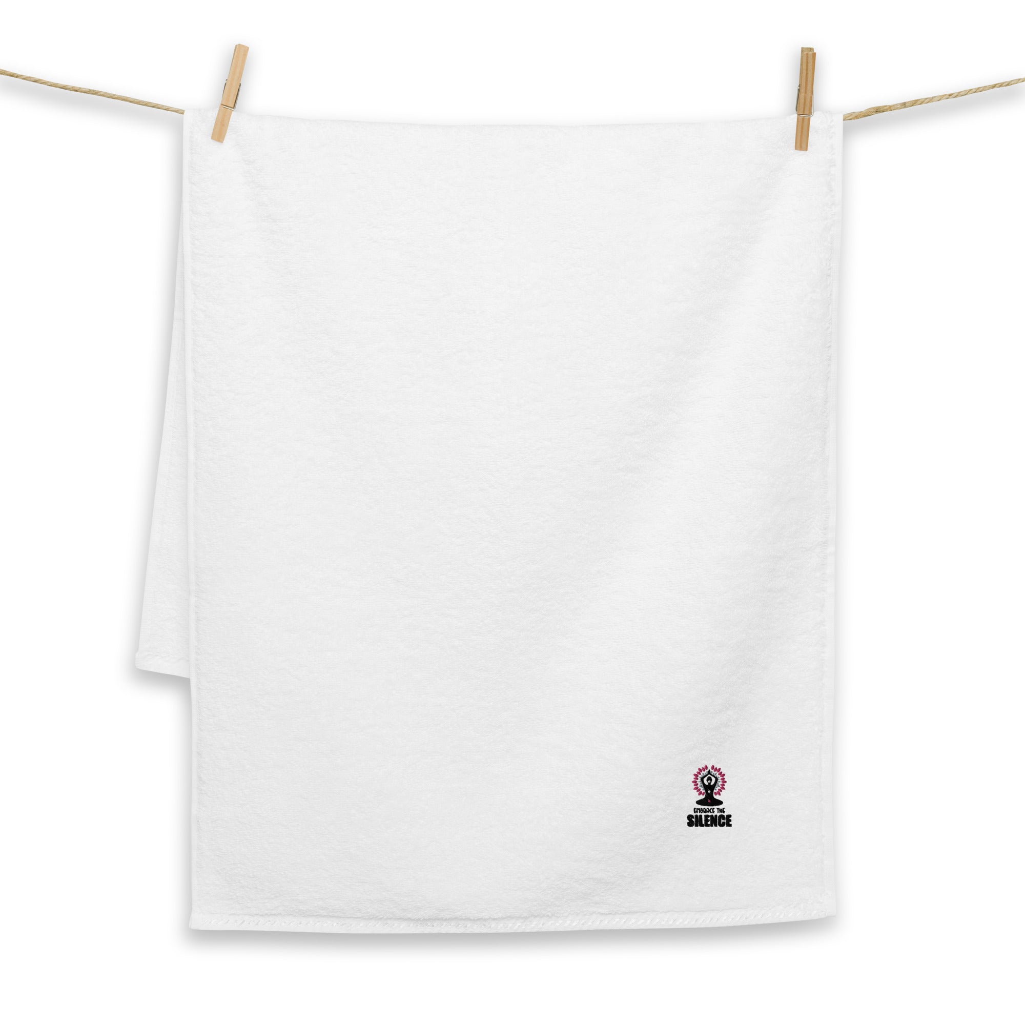 EMBRACE THE SILENCE - Turkish cotton towel