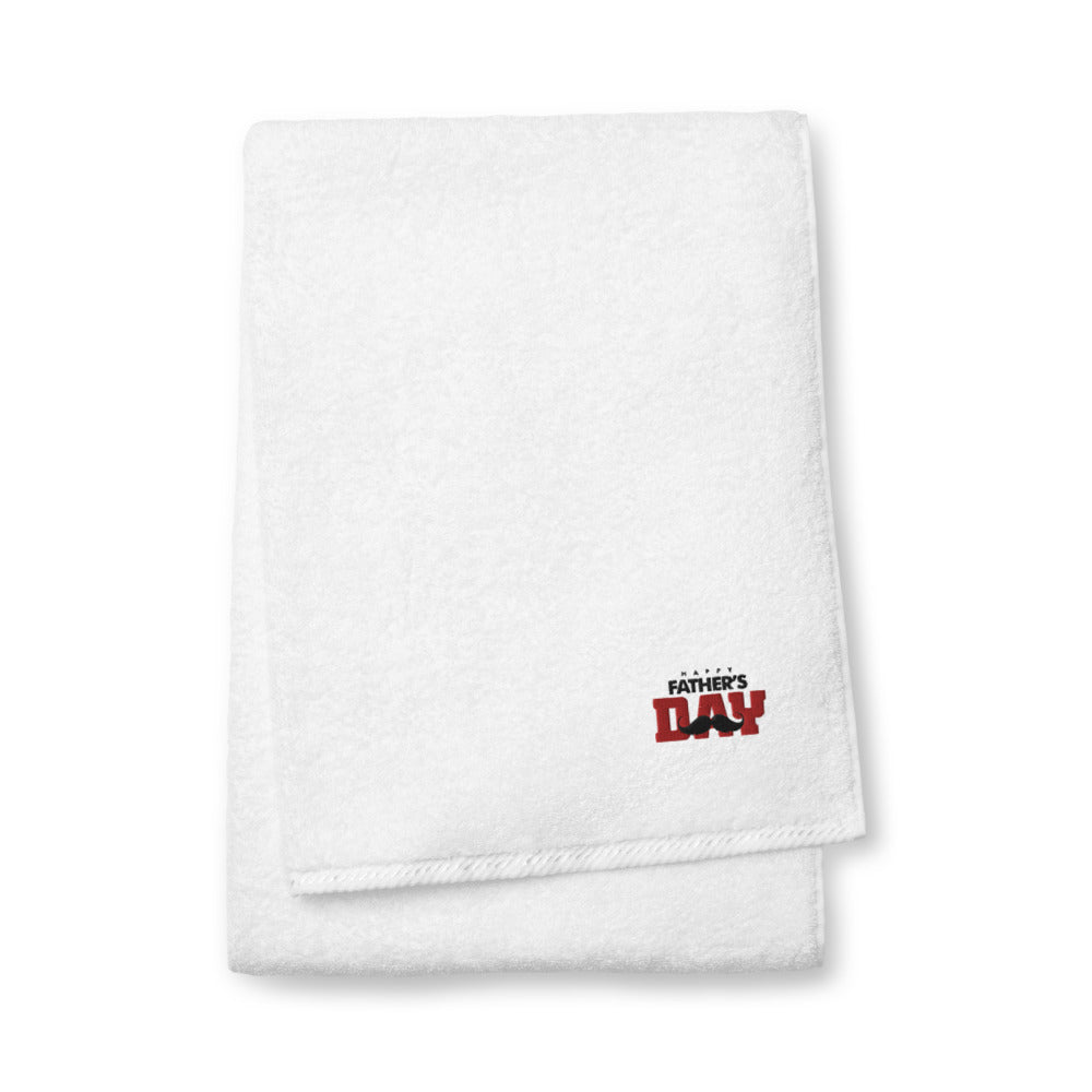 HAPPY FATHER'S DAY - Turkish cotton towel