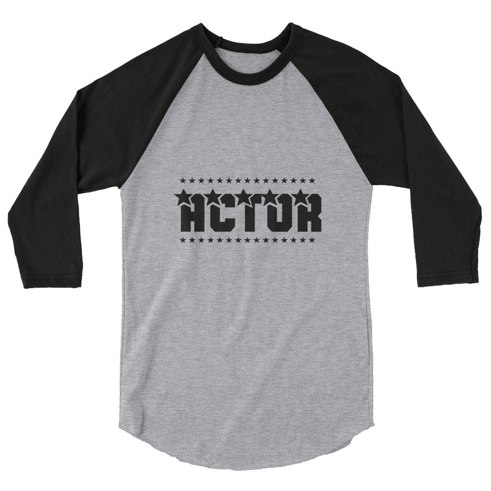 Actor - 3/4 sleeve raglan shirt