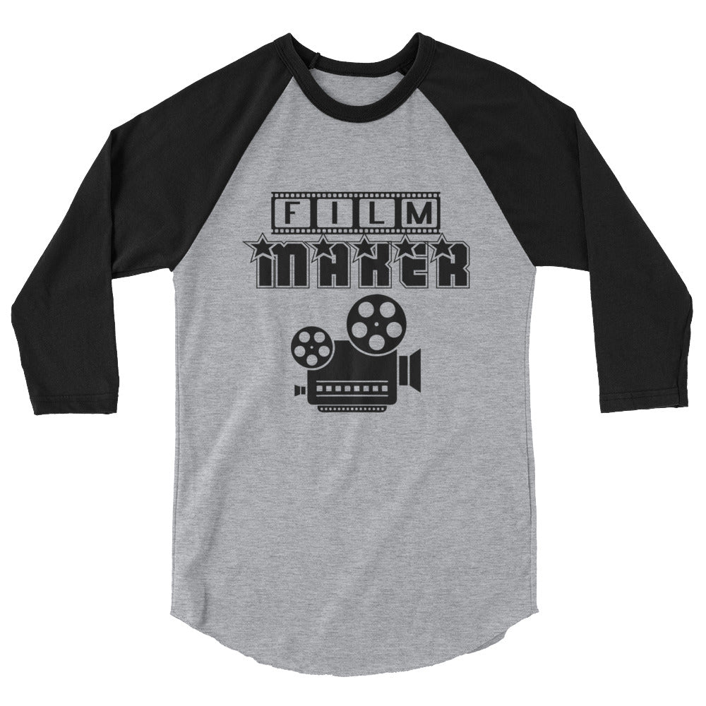 Film maker  - 3/4 sleeve raglan shirt