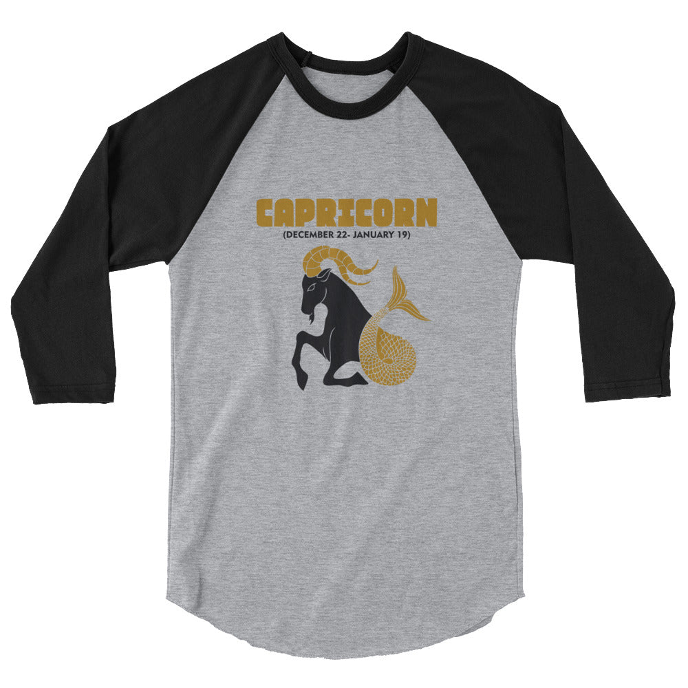 CAPRICORN - 3/4 sleeve raglan shirt