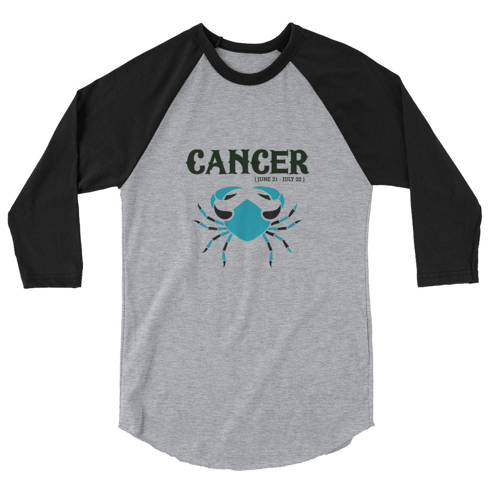 CANCER - 3/4 sleeve raglan shirt