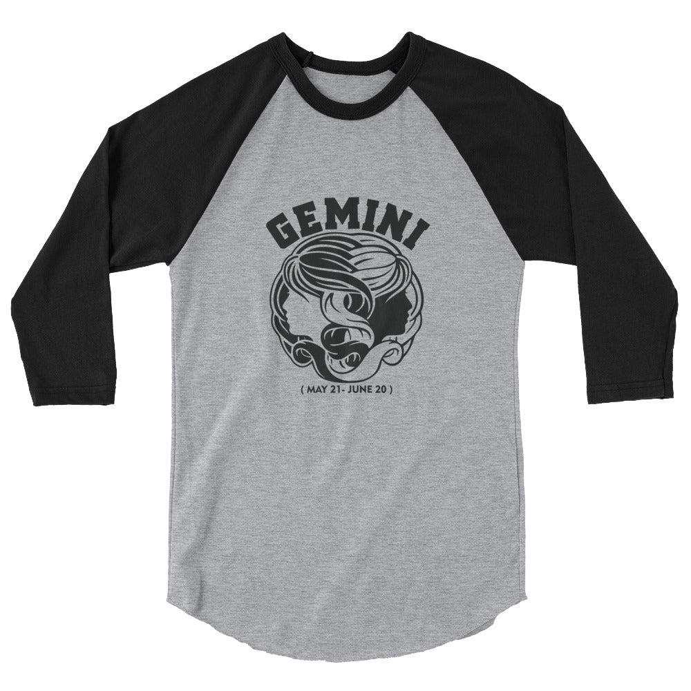 GEMINI - 3/4 sleeve raglan shirt