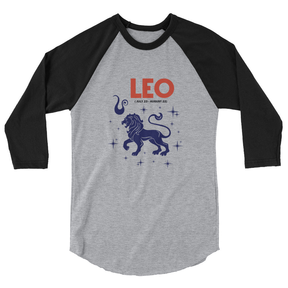 LEO - 3/4 sleeve raglan shirt