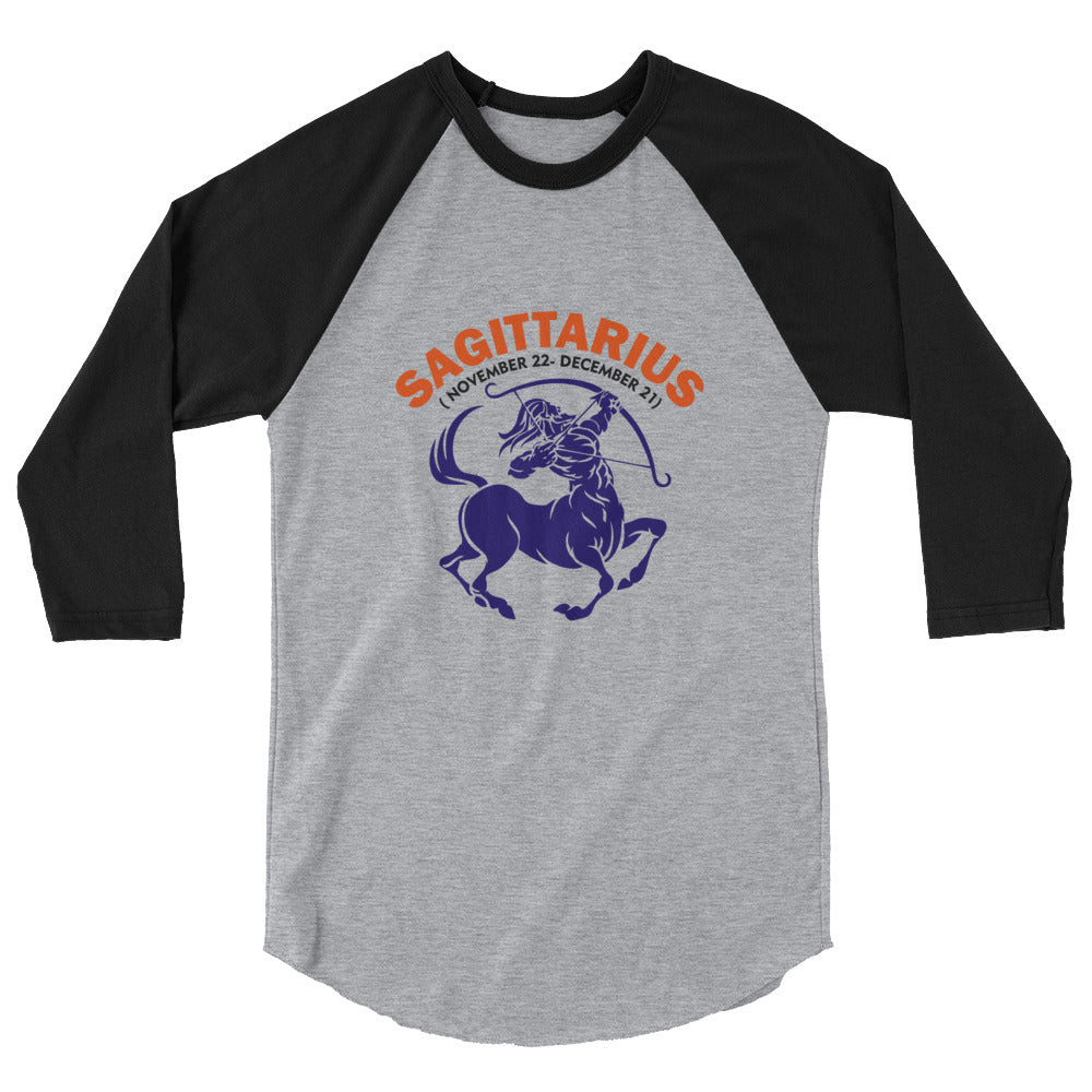 SAGITTARIUS - 3/4 sleeve raglan shirt